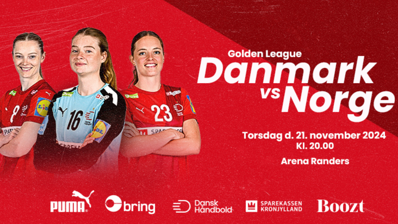 Danmark-Norge landskamp i Arena Randers