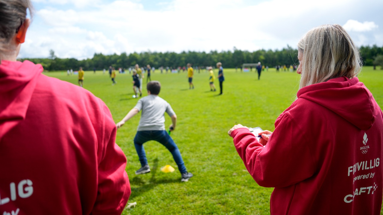 Frivillige til Skole OL-Finalen