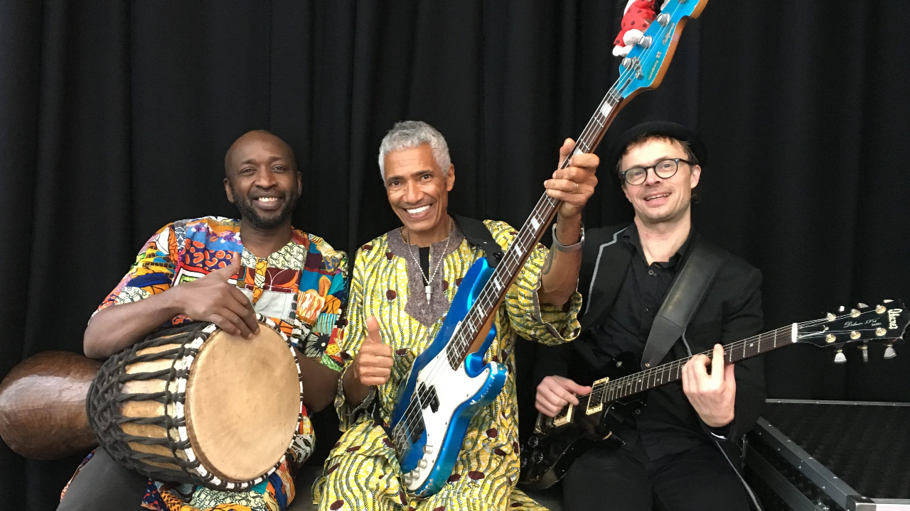 Assistance til familiekoncert med Moussa Diallo Trio i Underværket