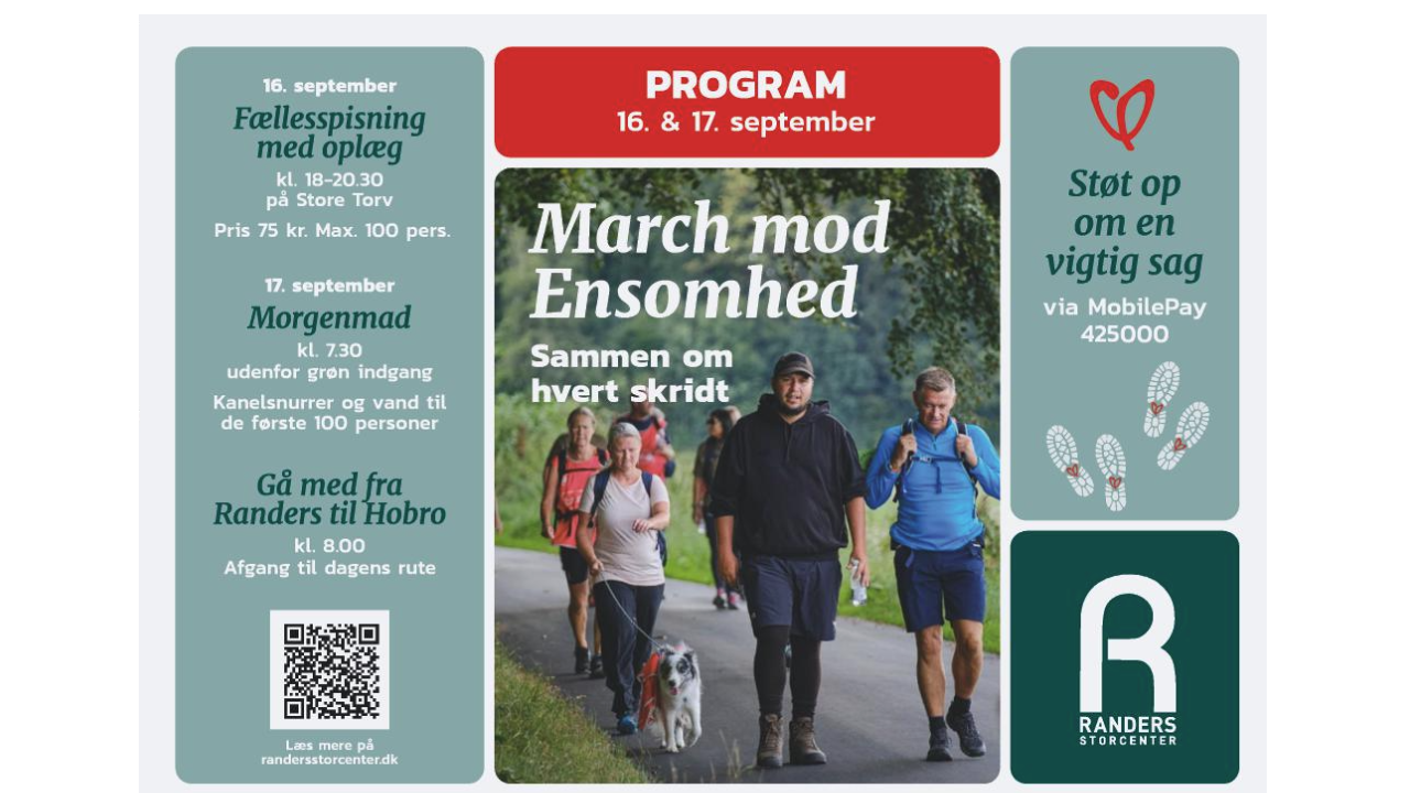 March mod Ensomhed event